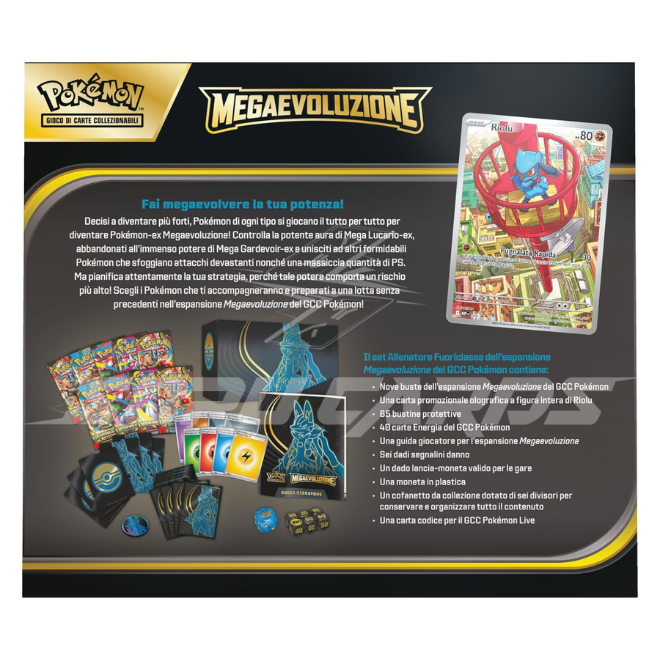 Megaevoluzione Set Allenatore Fuoriclasse Mega Lucario (IT)