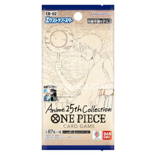 EB-02 Extra Booster - Anime 25th Collection Display 24 Buste (JP)