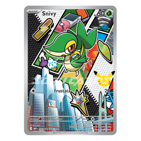 Pokemon Trio Carte Promo Starter Unima ITA – 30° Anniversario – Primi Compagni di Avventura Serie 2