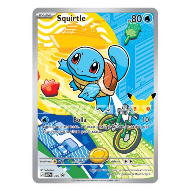 Pokemon Trio Carte Promo Starter Kanto ITA – 30° Anniversario – Primi Compagni di Avventura Serie 1