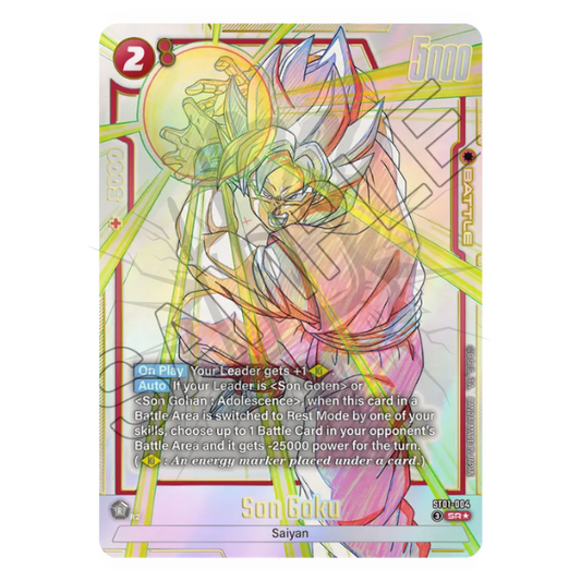 Son Goku ST01-004 Super Rare SR Alternate Art - ENG