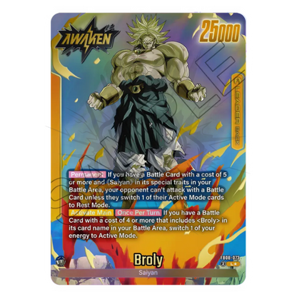 Broly ST01 FB08-073 Leader L Alternate Art - ENG