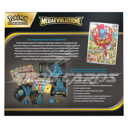 Megaevoluzione Set Allenatore Fuoriclasse Mega Lucario (IT)