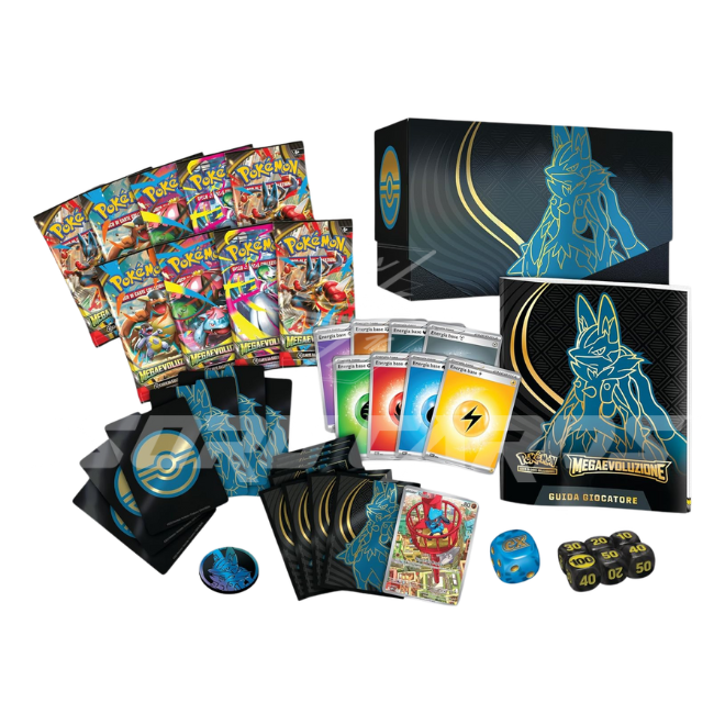 Megaevoluzione Set Allenatore Fuoriclasse Mega Lucario (IT)