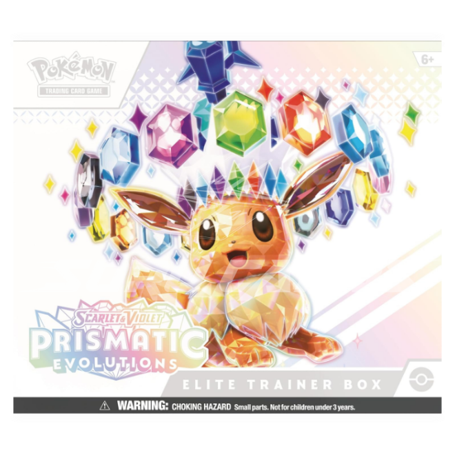 Scarlet & Violet Prismatic Evolutions Elite Trainer Box (EN)