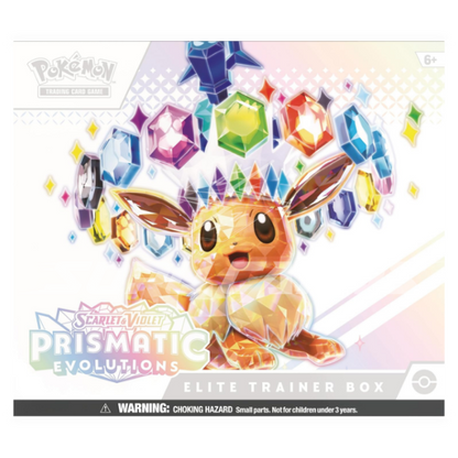 Scarlet & Violet Prismatic Evolutions Elite Trainer Box (EN)