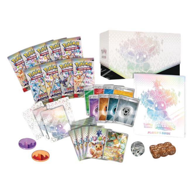 Scarlet & Violet Prismatic Evolutions Elite Trainer Box (EN)