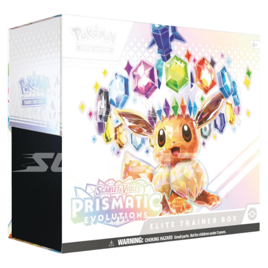 Scarlet & Violet Prismatic Evolutions Elite Trainer Box (EN)
