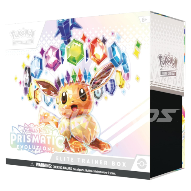 Scarlet & Violet Prismatic Evolutions Elite Trainer Box (EN)