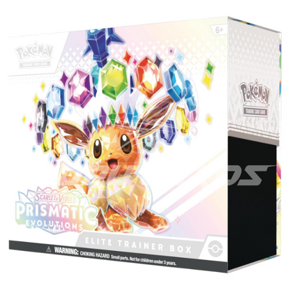 Scarlet & Violet Prismatic Evolutions Elite Trainer Box (EN)