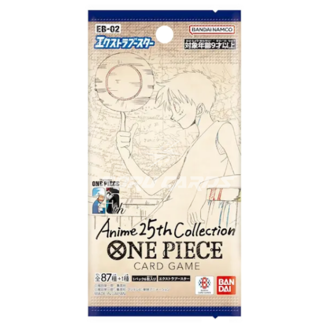 EB-02 Extra Booster - Anime 25th Collection Display 24 Buste (JP)