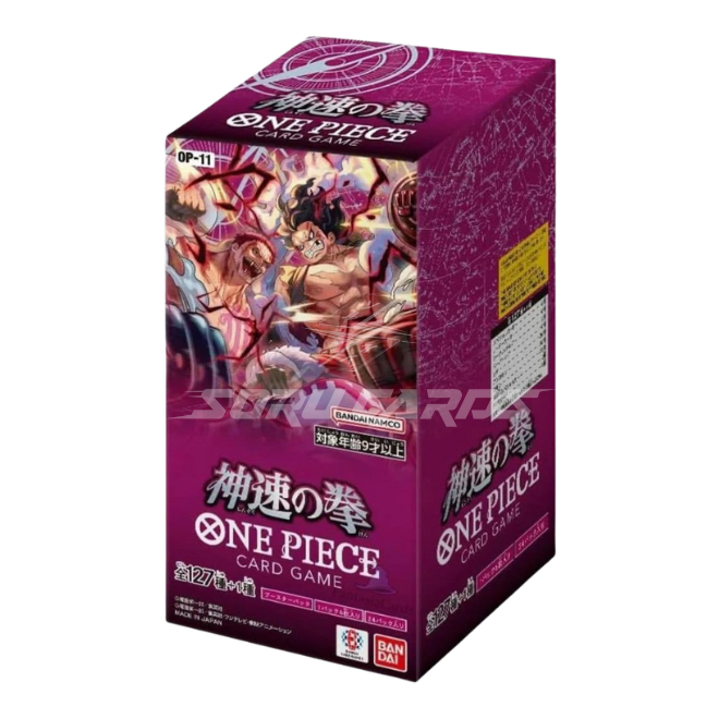 OP-11 A Fist Of Divine Speed Display 24 Buste (JP)