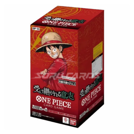 OP-13 Carrying On His Will Display 24 Buste (JP)