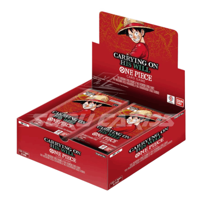 OP-13 Carrying On His Will Display 24 Buste (EN)