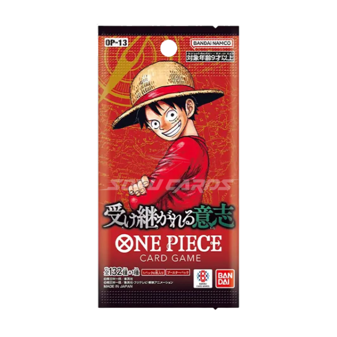 OP-13 Carrying On His Will Display 24 Buste (JP)