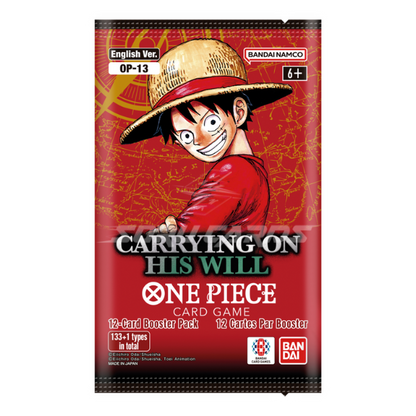 OP-13 Carrying On His Will Display 24 Buste (EN)