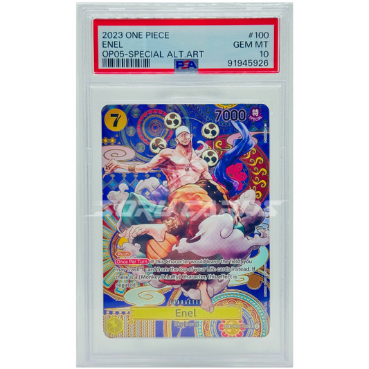 Enel OP05-100 Special Alternate Art – PSA 10 – EN