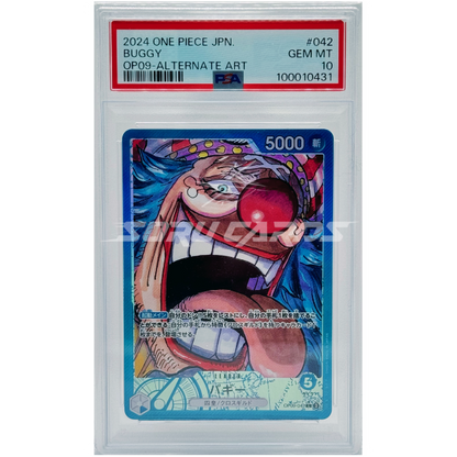 Bundle 4 Imperatori OP09 Leader Alternate Art – PSA 10 – JP