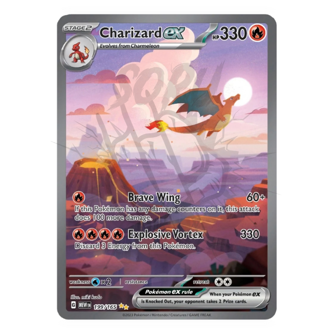 Charizard ex 199/165 ENG - 151 - Special Illustration Rare