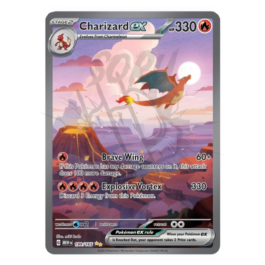 Charizard ex 199/165 ENG - 151 - Special Illustration Rare