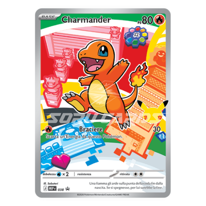 Pokemon Trio Carte Promo Starter Kanto ITA – 30° Anniversario – Primi Compagni di Avventura Serie 1
