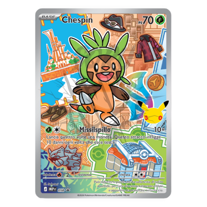 Pokemon Trio Carte Promo Starter Kalos ITA – 30° Anniversario – Primi Compagni di Avventura Serie 3