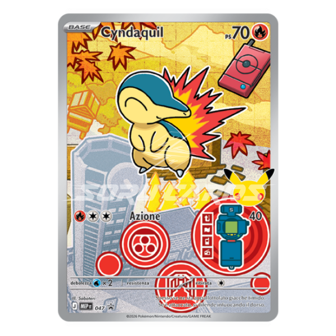 Pokemon Trio Carte Promo Starter Johto ITA – 30° Anniversario – Primi Compagni di Avventura Serie 2