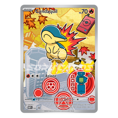 Pokemon Trio Carte Promo Starter Johto ITA – 30° Anniversario – Primi Compagni di Avventura Serie 2