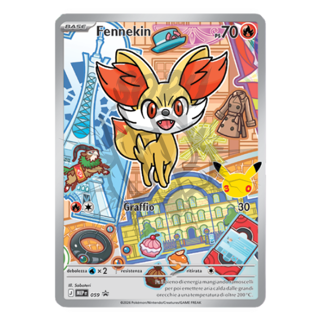 Pokemon Trio Carte Promo Starter Kalos ITA – 30° Anniversario – Primi Compagni di Avventura Serie 3