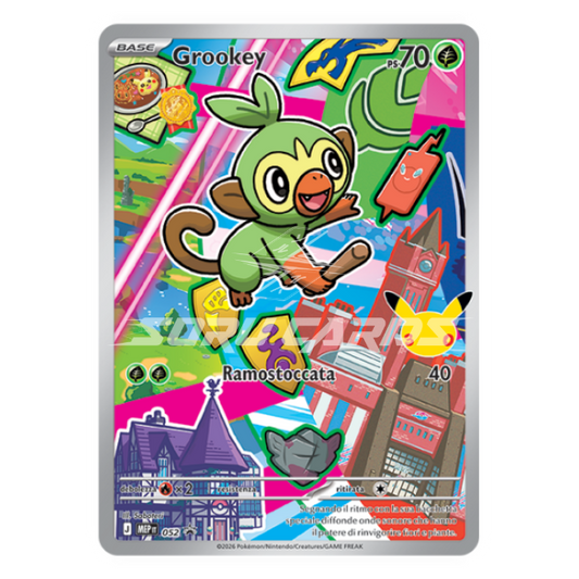 Pokemon Trio Carte Promo Starter Galar ITA – 30° Anniversario – Primi Compagni di Avventura Serie 2