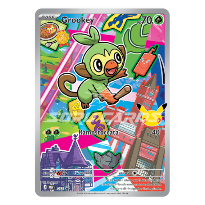 Pokemon Trio Carte Promo Starter Galar ITA – 30° Anniversario – Primi Compagni di Avventura Serie 2