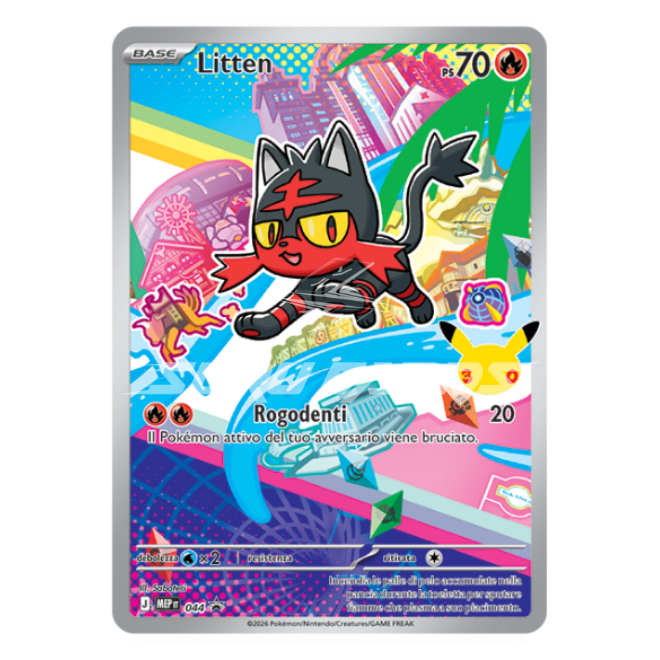 Pokemon Trio Carte Promo Starter Alola ITA – 30° Anniversario – Primi Compagni di Avventura Serie 1