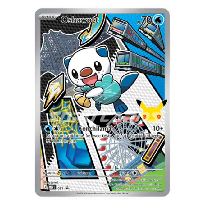 Pokemon Trio Carte Promo Starter Unima ITA – 30° Anniversario – Primi Compagni di Avventura Serie 2