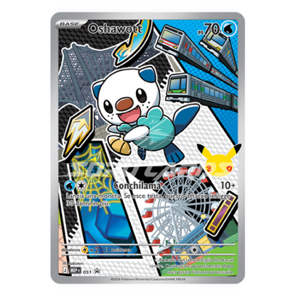 Pokemon Trio Carte Promo Starter Unima ITA – 30° Anniversario – Primi Compagni di Avventura Serie 2