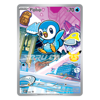 Pokemon Trio Carte Promo Starter Sinnoh ITA – 30° Anniversario – Primi Compagni di Avventura Serie 1