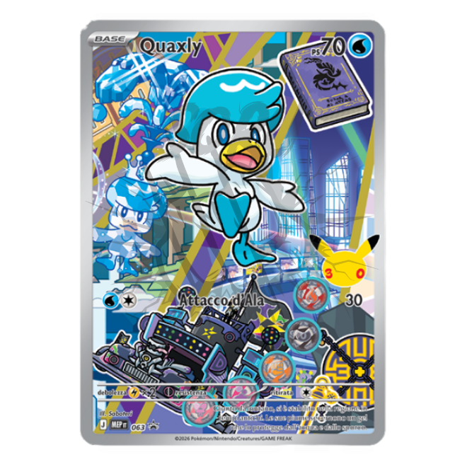 Pokemon Trio Carte Promo Starter Paldea ITA – 30° Anniversario – Primi Compagni di Avventura Serie 3