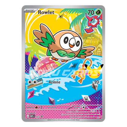 Pokemon Trio Carte Promo Starter Alola ITA – 30° Anniversario – Primi Compagni di Avventura Serie 1