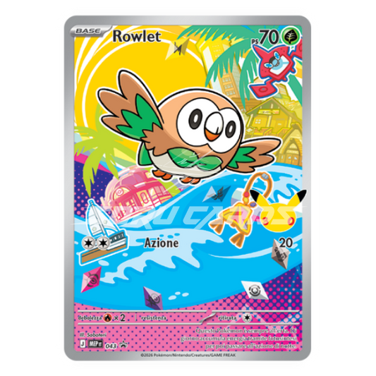 Pokemon Trio Carte Promo Starter Alola ITA – 30° Anniversario – Primi Compagni di Avventura Serie 1