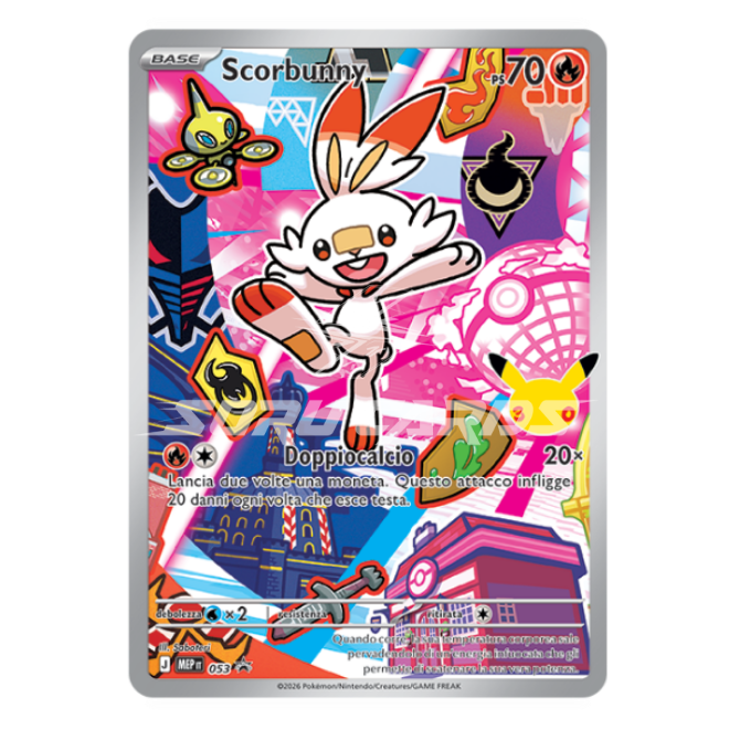 Pokemon Trio Carte Promo Starter Galar ITA – 30° Anniversario – Primi Compagni di Avventura Serie 2