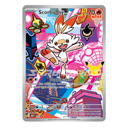 Pokemon Trio Carte Promo Starter Galar ITA – 30° Anniversario – Primi Compagni di Avventura Serie 2