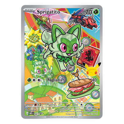 Pokemon Trio Carte Promo Starter Paldea ITA – 30° Anniversario – Primi Compagni di Avventura Serie 3