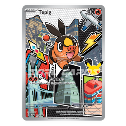 Pokemon Trio Carte Promo Starter Unima ITA – 30° Anniversario – Primi Compagni di Avventura Serie 2
