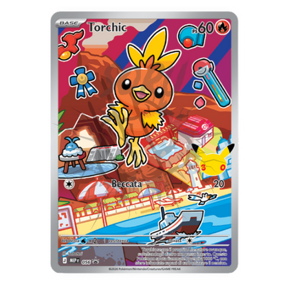 Pokemon Trio Carte Promo Starter Hoenn ITA – 30° Anniversario – Primi Compagni di Avventura Serie 3