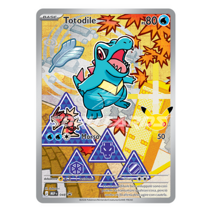 Pokemon Trio Carte Promo Starter Johto ITA – 30° Anniversario – Primi Compagni di Avventura Serie 2