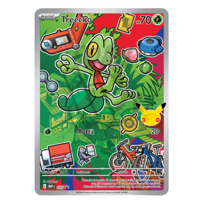 Pokemon Trio Carte Promo Starter Hoenn ITA – 30° Anniversario – Primi Compagni di Avventura Serie 3