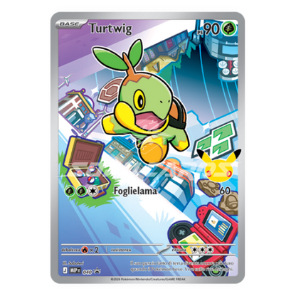Pokemon Trio Carte Promo Starter Sinnoh ITA – 30° Anniversario – Primi Compagni di Avventura Serie 1