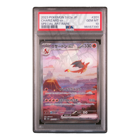 Charizard Ex 201/165 151 Special Art Rare SAR – PSA 10 – JP