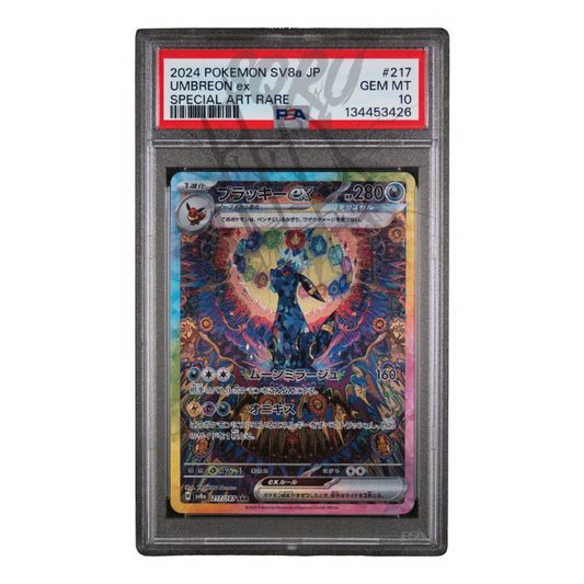 Umbreon Ex 217/187 Terastal Fest Special Art Rare SAR – PSA 10 – JP
