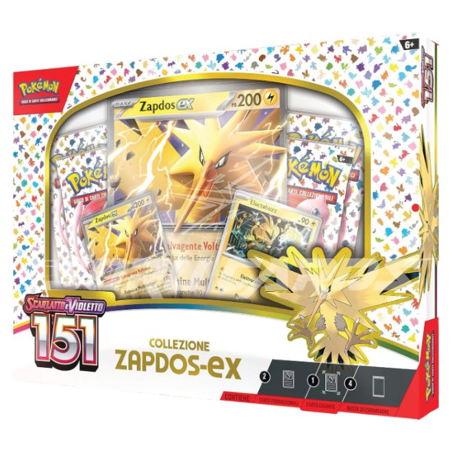 Scarlet & Violet 151 Zapdos-ex Collection (EN)
